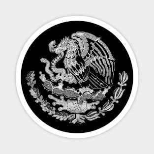 Mexico / Faded Vintage-Style Flag Design Magnet
